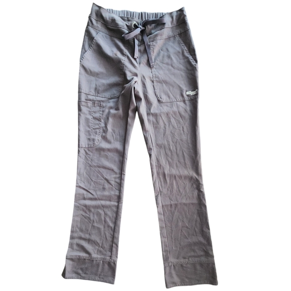 Grey’s Anatomy Professional Wear Gray Straight Leg Scrub Pants Women's Size XXS - Picture 1 of 9